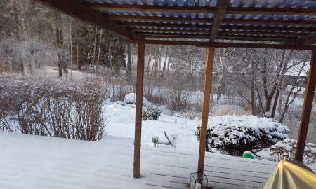 äntligen lite vinter(6 jan16)