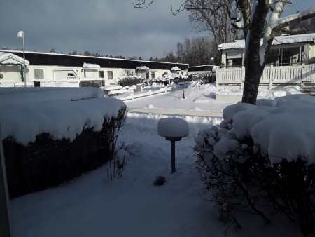 Många år sen vi hade så här mycket snö ( 4 jan )