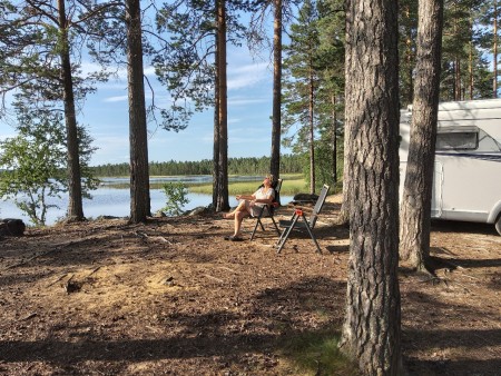 När husbil är som bäst...